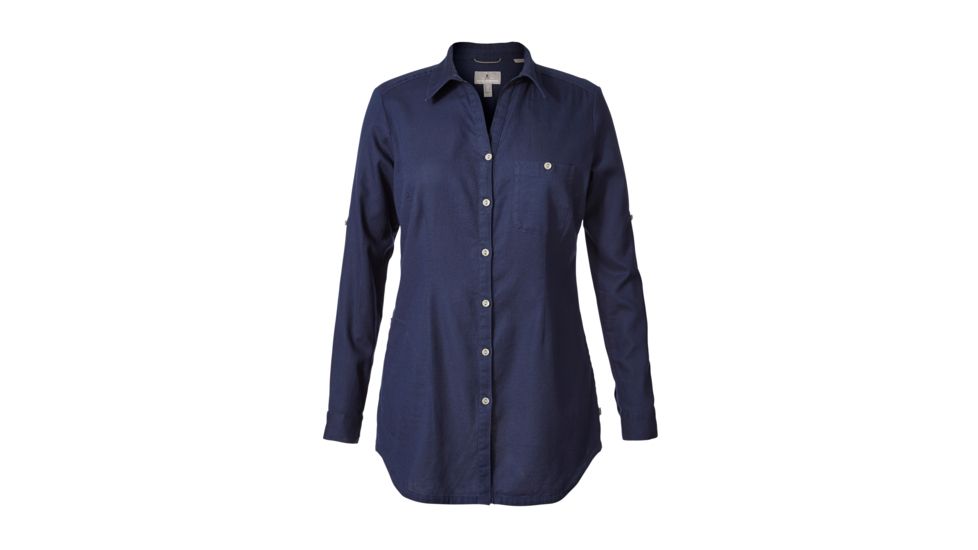 Royal Robbins Cool Mesh Eco-Women's Tunic, Deep Blue, 4 61201-DEEP BLUE-4