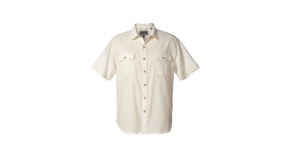 Royal Robbins Cool Mesh Men's Short Sleeve Shirt, Creme, M 71914-CREME-M