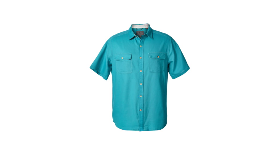 Royal Robbins Cool Mesh Men's Short Sleeve Shirt, Viridian Green, S 71914-VIRIDIAN GREEN-S
