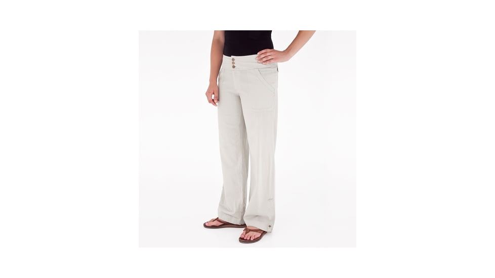 Royal Robbins Cool Mesh Pant - Women's-Soapstone-Regular Inseam-2