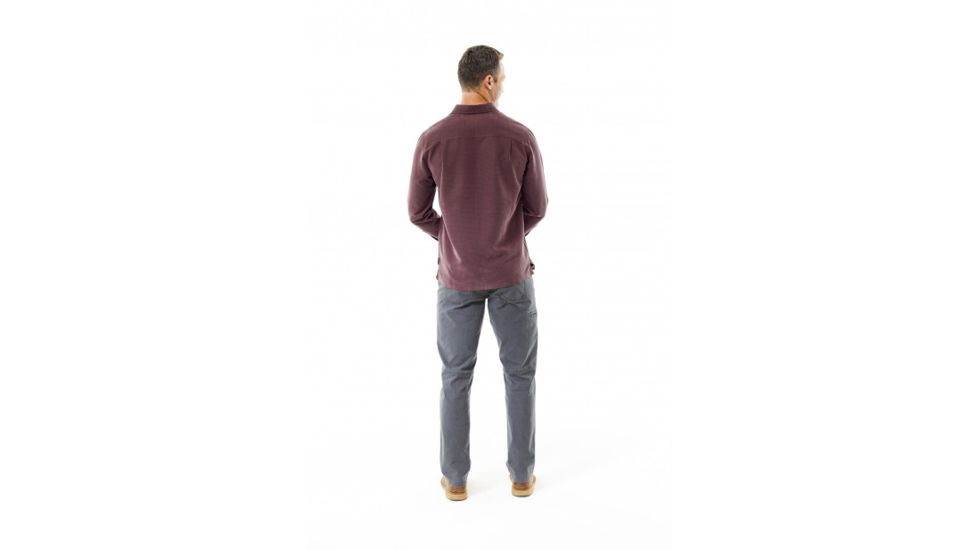 Royal Robbins Desert Pucker Dry Long Sleeve, Fudge, Small, 72221-138-S