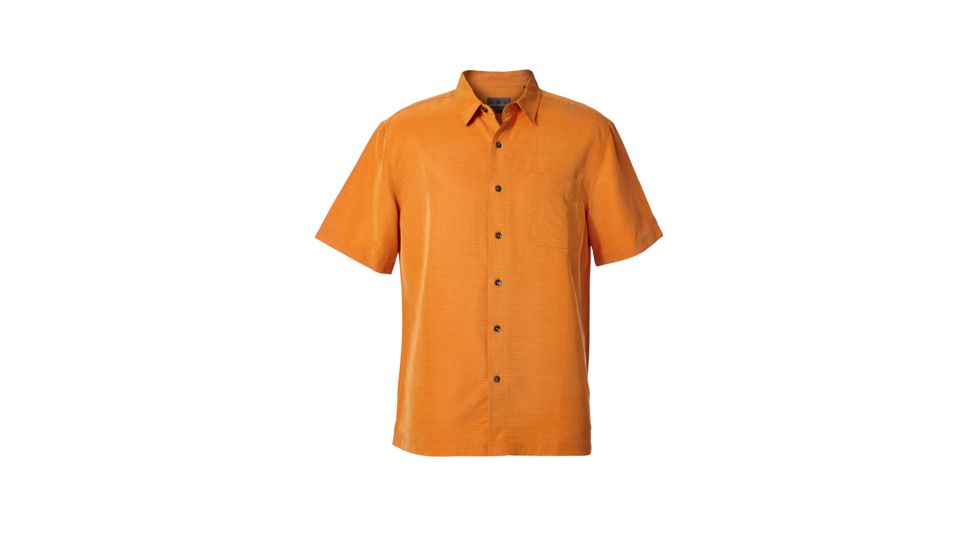 Royal Robbins Desert Pucker Dry Men's Short Sleeve Shirt, Desert Sun, L 71200-DESERT SUN-L