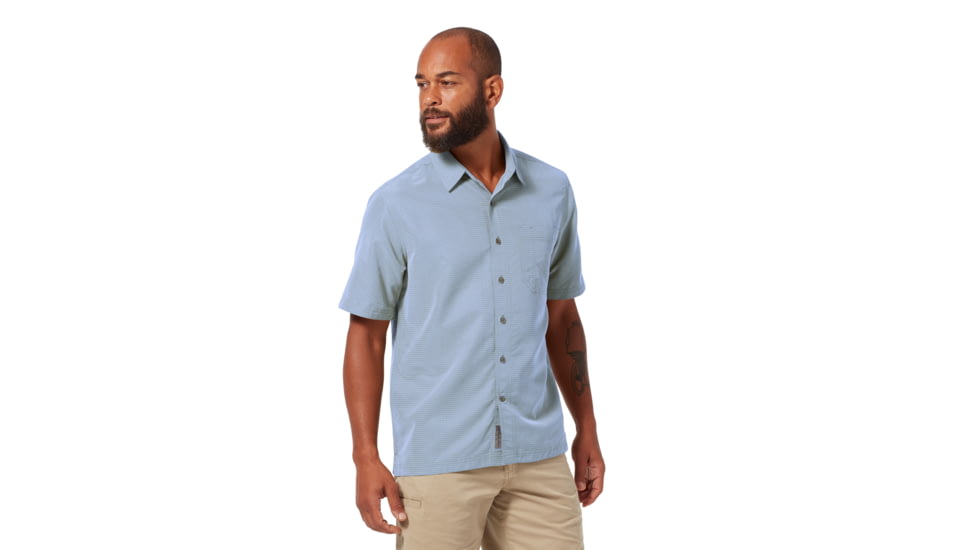 Royal Robbins Desert Pucker Dry Short Sleeve - Mens, Sky, S, Y71200-Sky-S