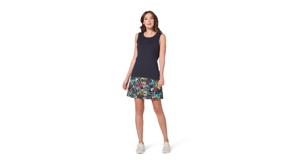 Royal Robbins Discovery III Printed Skort - Womens, Navy Palisades Print, 8, Y325007-Navy-8