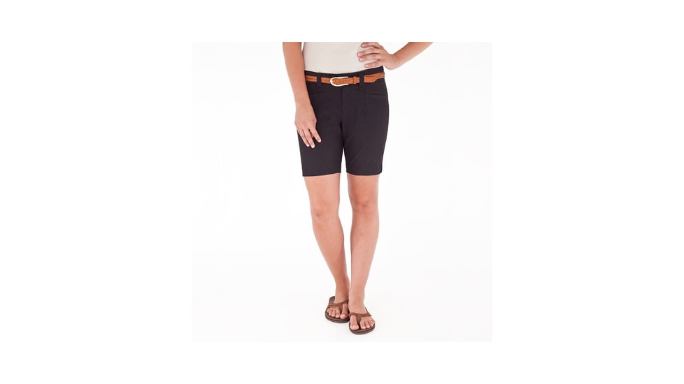 Royal Robbins Embossed Discovery Short - Women's-Jet Black-10