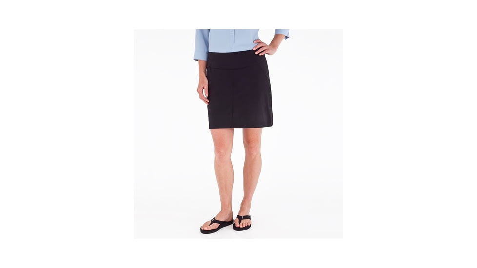 Royal Robbins Embossed Discovery Skort - Women's-Jet Black-2