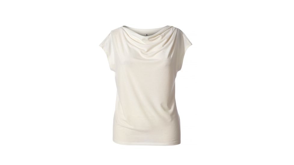 Royal Robbins Essential Tencel Cowl Neck Women's Top, Creme, S 31449-CREME-S