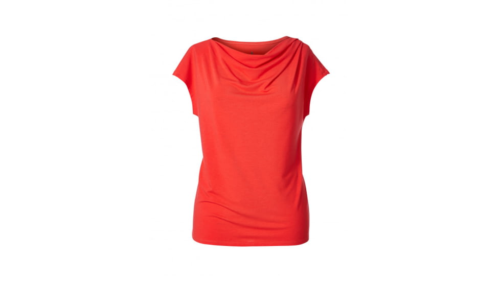 Royal Robbins Essential Tencel Cowl Neck Women's Top, Flame, L 31449-FLAME-L
