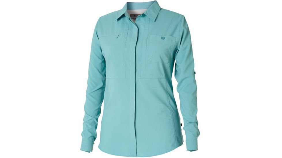 Royal Robbins Expedition Chill Long Sleeve -Nile Blue-Small