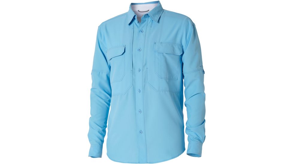 Royal Robbins Expedition Chill Long Sleeve Top - Men's -Bluejay-Small