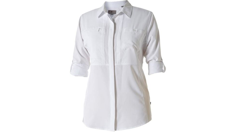 Royal Robbins Expedition Chill Long Sleeve -White-Large