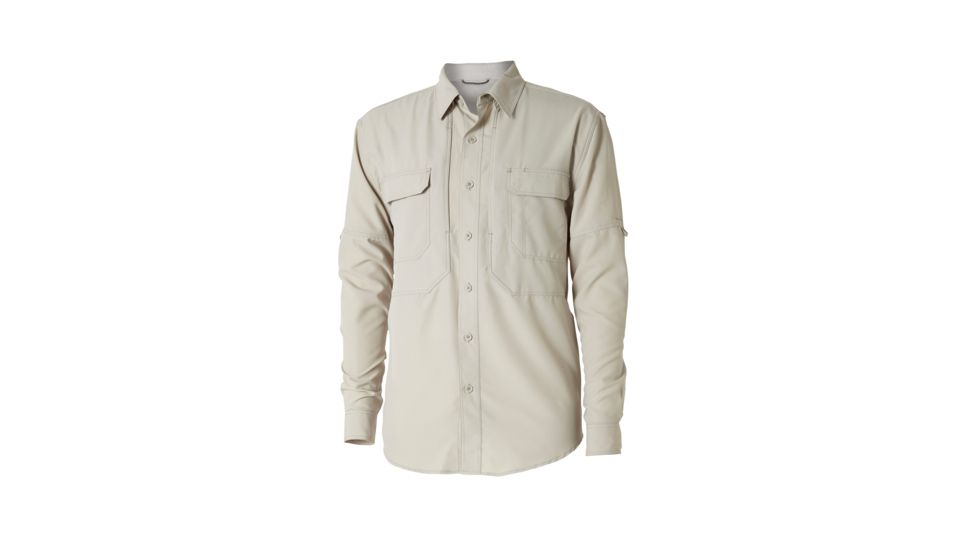 Royal Robbins Expedition Chill Men's Long Sleeve Shirt, Soapstone, M 42193-SOAPSTONE-M