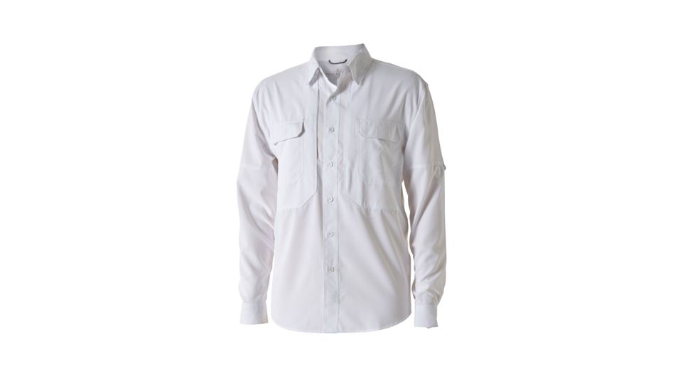 Royal Robbins Expedition Chill Men's Long Sleeve Shirt, White, 3XL 42193-WHITE-3XL