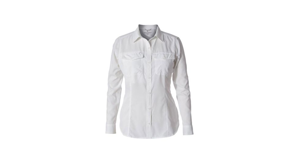 Royal Robbins Expedition Dry Long Sleeve Shirt, White, Extra Small, 32140-10-XS