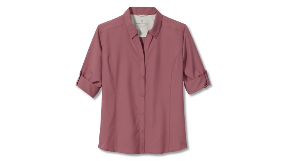 Royal Robbins Expedition II 3/4 Sleeve Shirt - Womens, Deco Rose, XL, Y322027-Deco Rose-XL