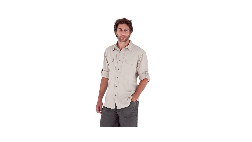 Royal Robbins Expedition Light Long Sleeve - Men's-Sandstone-Small