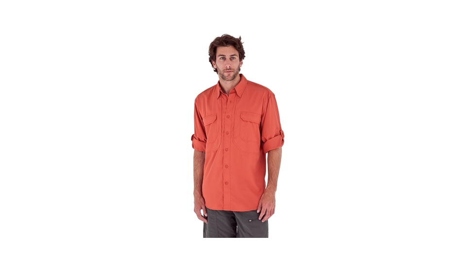Royal Robbins Expedition Light Long Sleeve - Men's-Santa Fe Clay-Small