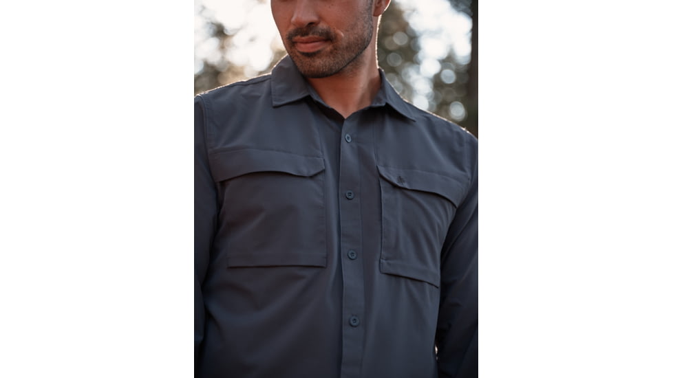 Royal Robbins Expedition Pro L/S Shirt - Mens, Navy, 2XL, Y422039-728-XXL