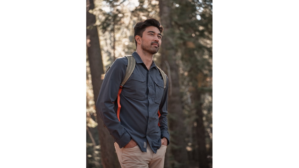 Royal Robbins Expedition Pro L/S Shirt - Mens, Navy, 2XL, Y422039-728-XXL