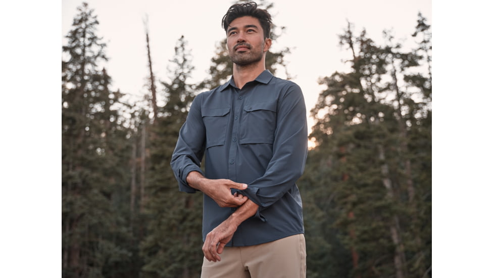 Royal Robbins Expedition Pro L/S Shirt - Mens, Navy, 2XL, Y422039-728-XXL