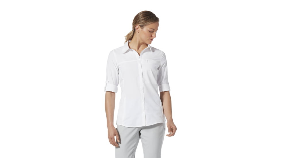 Royal Robbins Expedition Pro L/S Shirt - Womens, White, S, Y322025-White-S