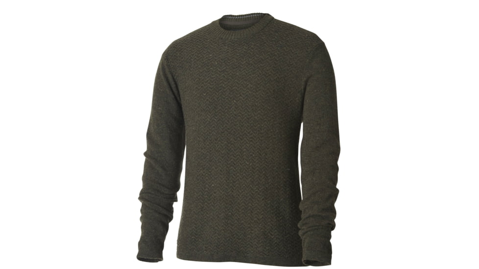Royal Robbins Fireside Wool Crew - Men's-Dark Olive-Small