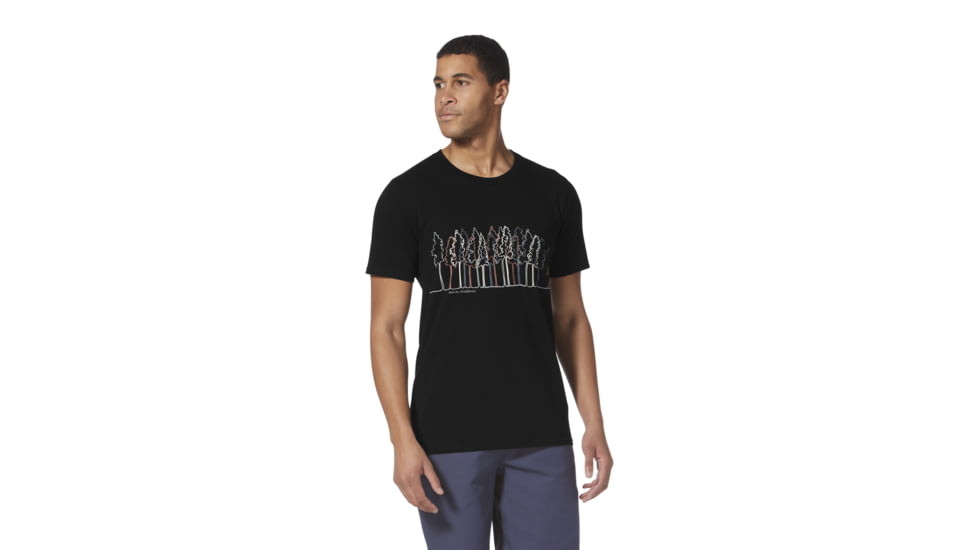 Royal Robbins Forest Tee - Mens, Jet Black, Large, Y711033-37-L