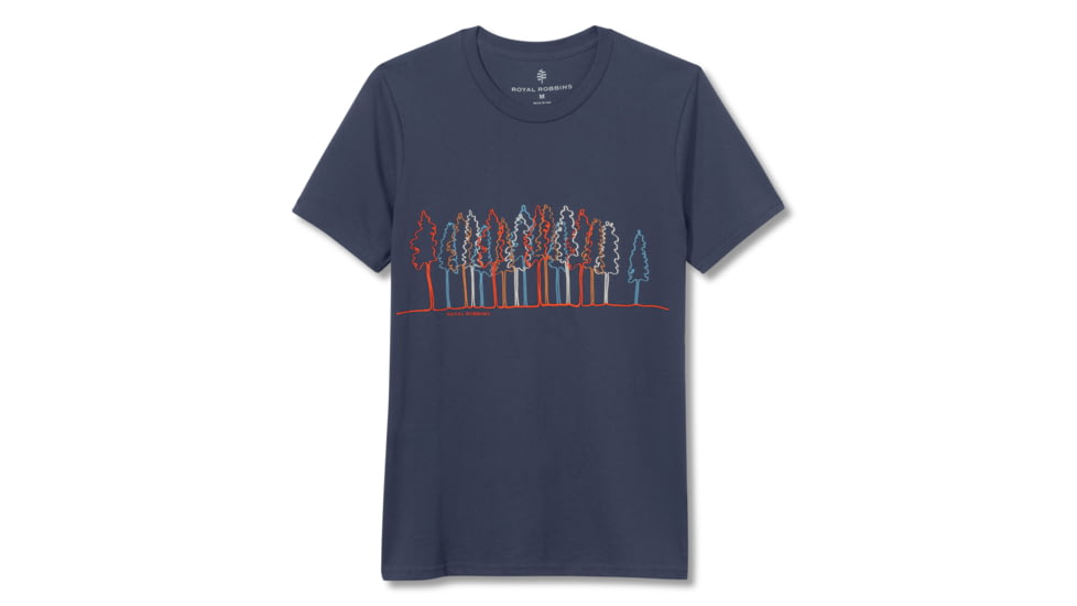 Royal Robbins Forest Tee - Mens, Navy, Small, Y711032-728-S