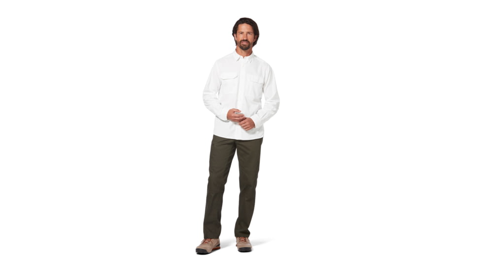 Royal Robbins Global Expedition II L/S Shirt - Mens, White, XL, Y422028-White-XL