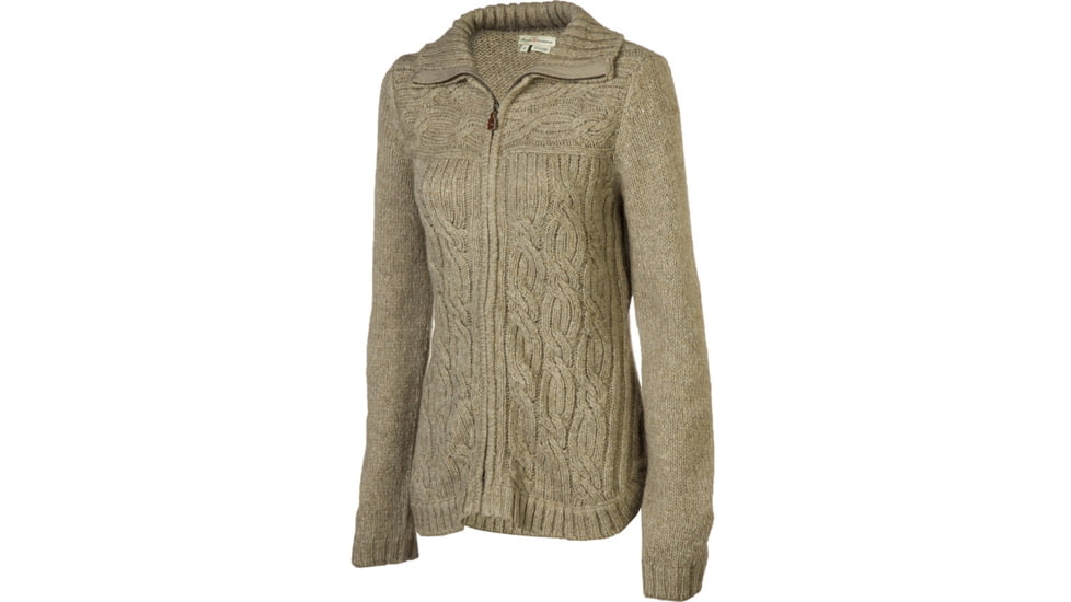 Royal Robbins Helium Zip Cardigan - Women's-Khaki-Small