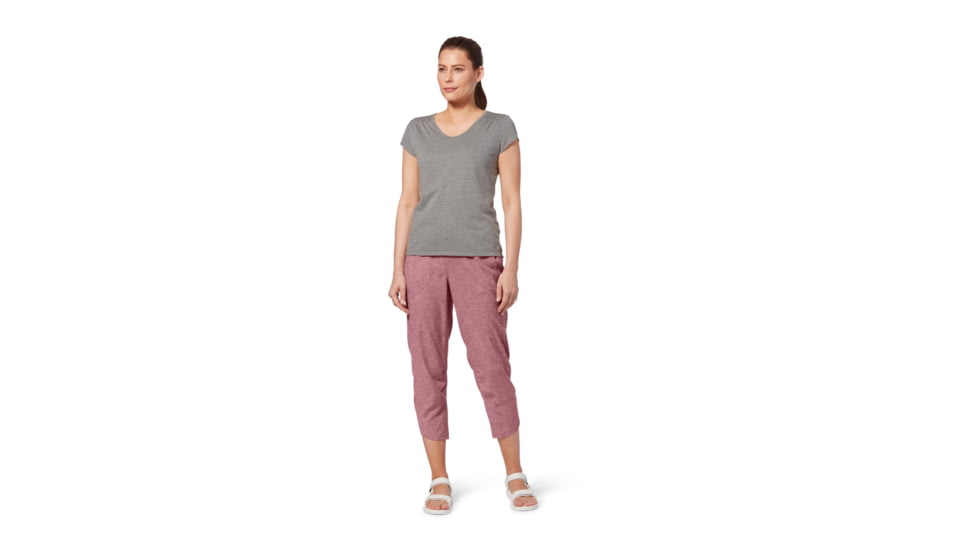 Royal Robbins Hempline Capri - Womens, Deco Rose, 14, Y624004-Deco Rose-14