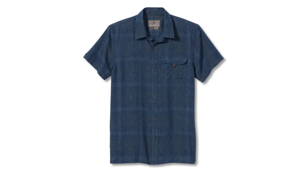 Royal Robbins Hempline Spaced S/S Shirt - Mens, Collins Blue, M, Y721021-Collins Blue-M
