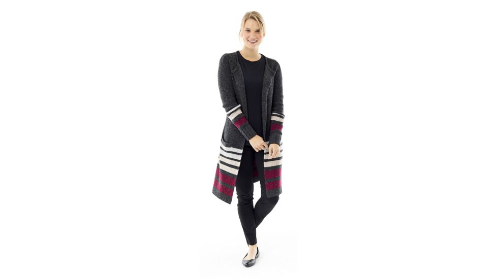 Royal Robbins Highlands Wrap Cardigan - Womens, Charcoal, Extra Small, 39037-18-XS