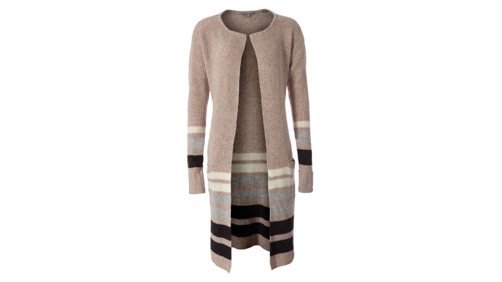 Royal Robbins Highlands Wrap Cardigan - Womens, Falcon Htr, Large, 39037-650-L
