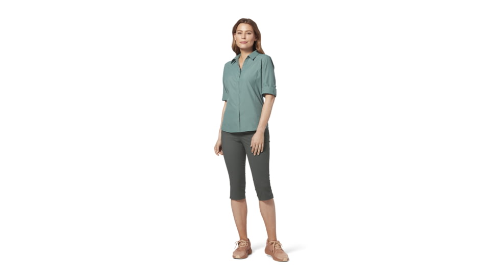 Royal Robbins Jammer II Womens Capri, Asphalt, 14, Y34182-ASPHALT-14