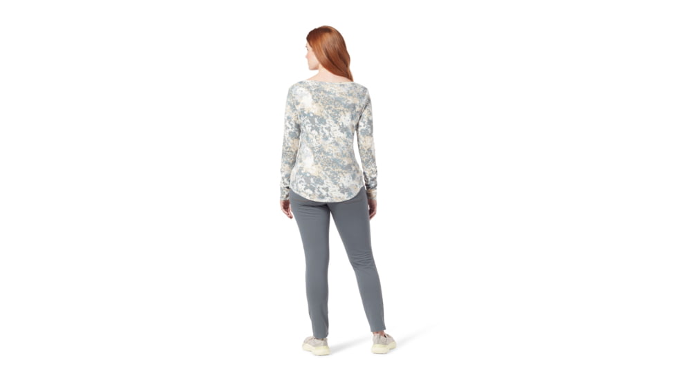 Royal Robbins Kickback Organic Cotton Turtleneck Shirt - Women's, Large, River Rock Ingalls Pt, Y612019-073-L