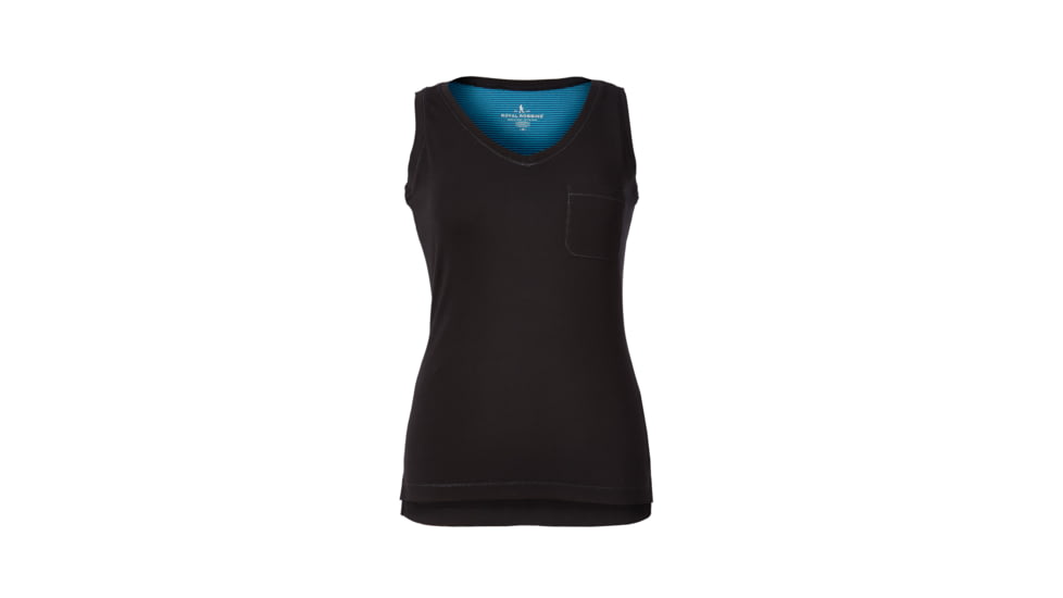 Royal Robbins Kickback Women's Tank Top, Jet Black, S 60738-JET BLACK-S