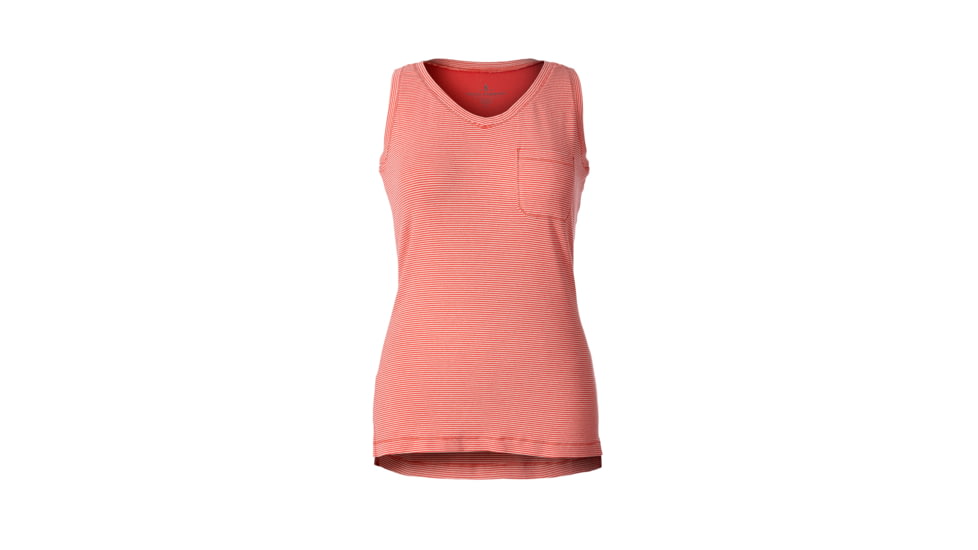 Royal Robbins Kickback Women's Tank Top, Peach Stripe, S 60738-PEACH STRIPE-S