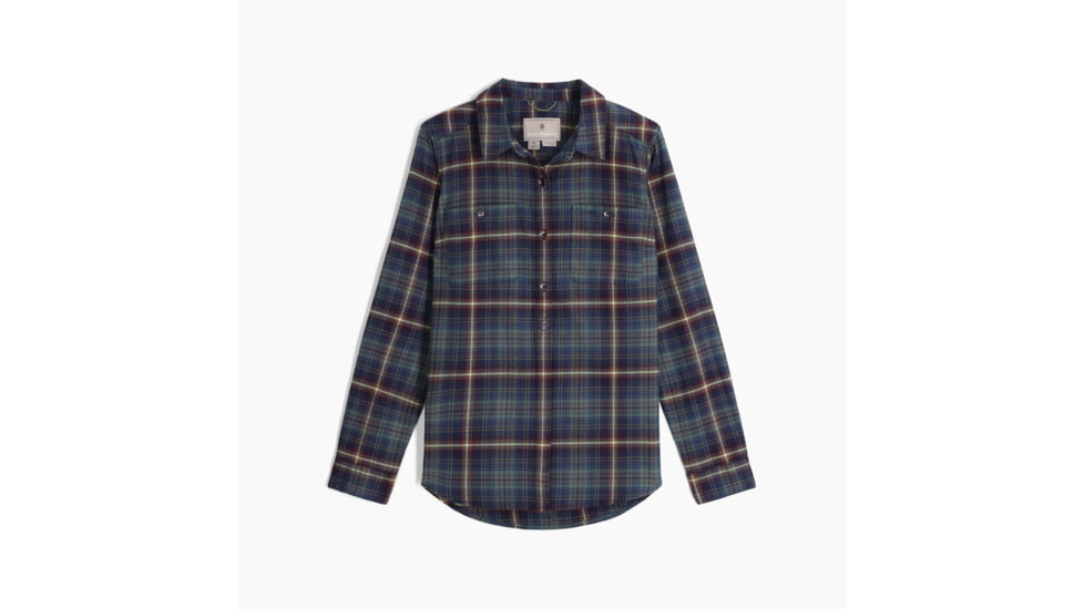 Royal Robbins Lieback Flex Tunic Long Sleeve - Womens, Deep Blue Rush Creek Pld, Large, Y622020466L