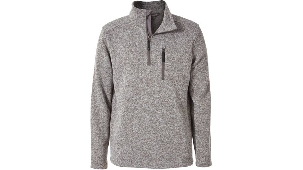 Royal Robbins Longs Peak 1/4 Zip - Men's-Pewter-Small