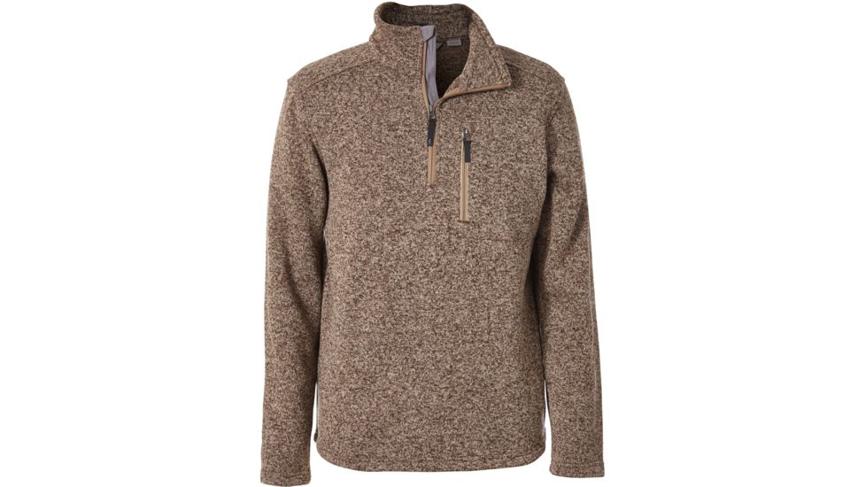 Royal Robbins Longs Peak 1/4 Zip - Men's-Turkish Coffee-Small