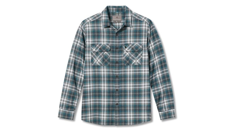 Royal Robbins Lost Coast Flannel Plaid Long Sleeve Shirt - Mens, River Rock Westport Pld, Extra Large, Y422023058XL