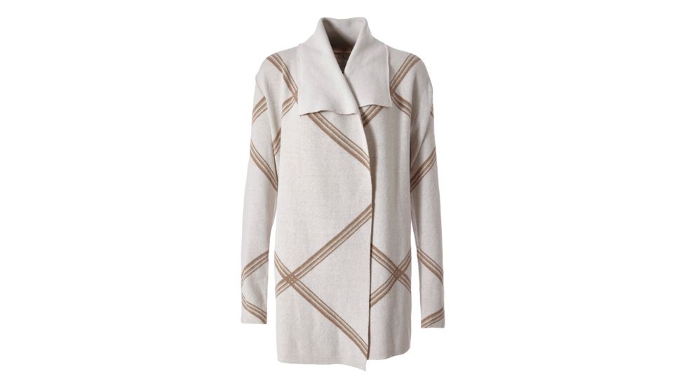 Royal Robbins Merino Front Wrap Cardigan - Womens, Creme, Small/Medium, 67498-22-S/M