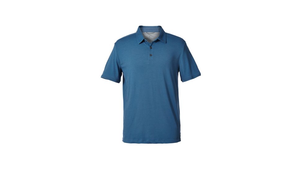 Royal Robbins Merinolux Men's Polo, Bluestone, S 41023-BLUE STONE-S