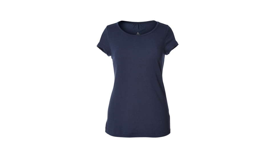 Royal Robbins Merinolux Women's Short Sleeve Shirt, Deep Blue, S 61719-DEEP BLUE-S