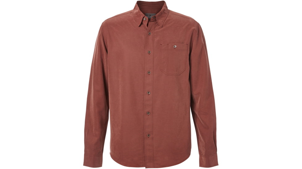 Royal Robbins Mojave Desert Pucker Long Sleeve - Men's-Raisin-Small