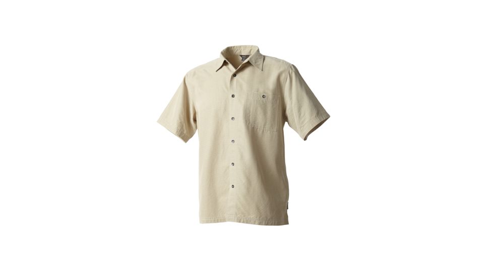 Royal Robbins Mojave Desert Pucker Short Sleeve - Mens-Soapstone-Small