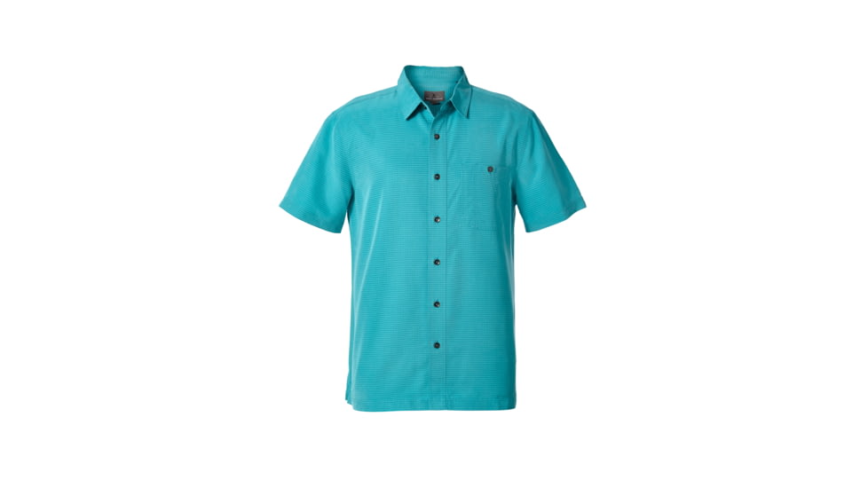 Royal Robbins Mojave Pucker Dry Men's Short Sleeve Shirt, Viridian Green, XXL 71201-VIRIDIAN GREEN-XXL