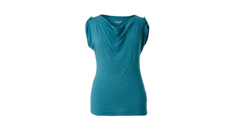 Royal Robbins Noe Short Sleeve Shirt - Women's-Dark Aqua-Large