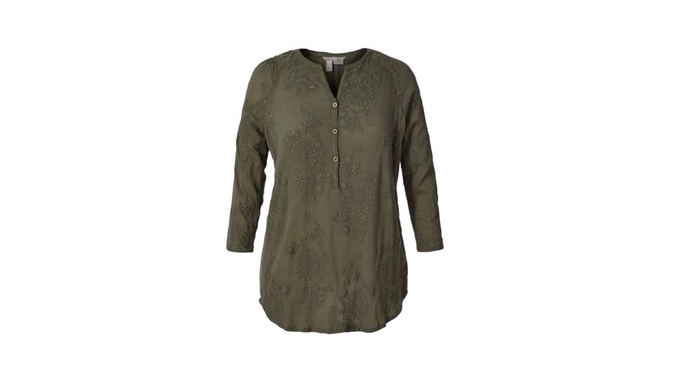 Royal Robbins Oasis Women's Long Sleeve Top, Bayleaf, M 62177-BAYLEAF-M
